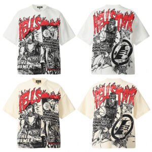 Hellsstar Graphic Print White
