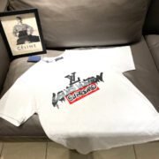 Louis Vuitton x Supreme White Logo