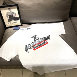 Louis Vuitton x Supreme Graphic Logo White