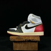 Air Jordan 1: Bold Red & Black Contrast