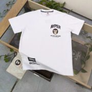 AAPE Apes and Planet Earth Fresh White T-Shirt