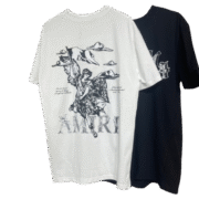 Amiri's Angel Print White Fashion Tee