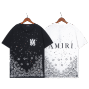 AMIRI's Bandana Print Black/White Tee