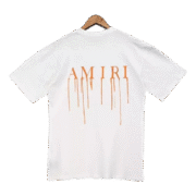 AMIRI's Drip Logo White T-Shirt