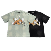 AMIRI's Tiger Green-Black Graphic Tee