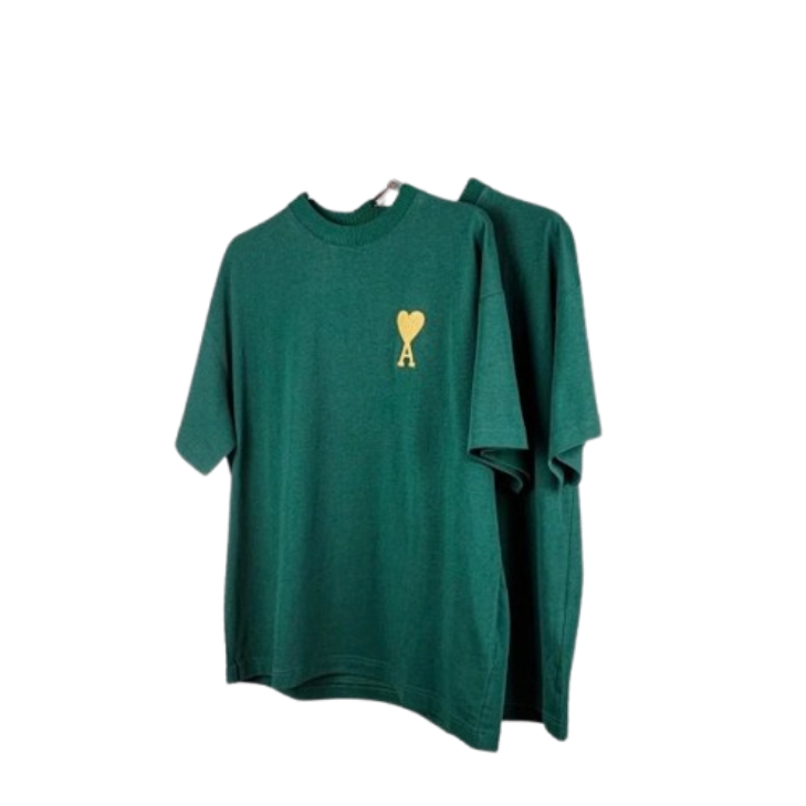 AMI Paris Ami de Coeur Fresh Green Tee