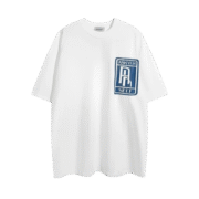 ASKYUR: Pure White Self T-Shirt