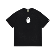 A Bathing Ape BAPE Head Stylish Black Tee