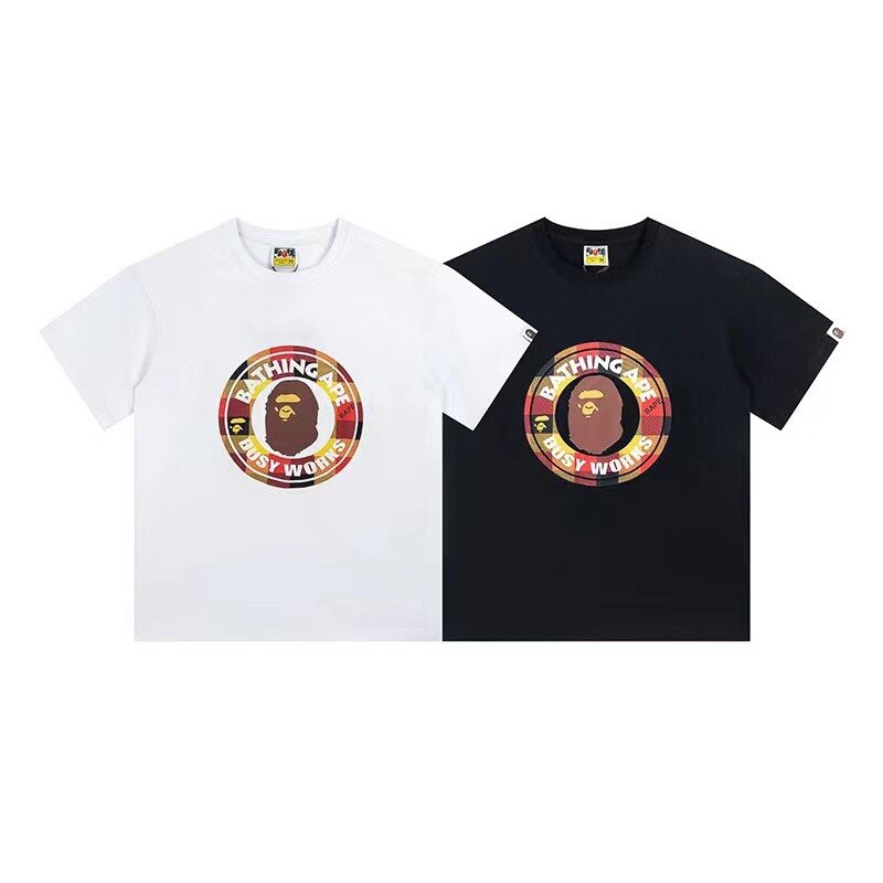 A Bathing Ape Busy Works Unique White/Black Tee