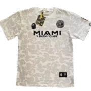 A Bathing Ape Miami - themed White Tee