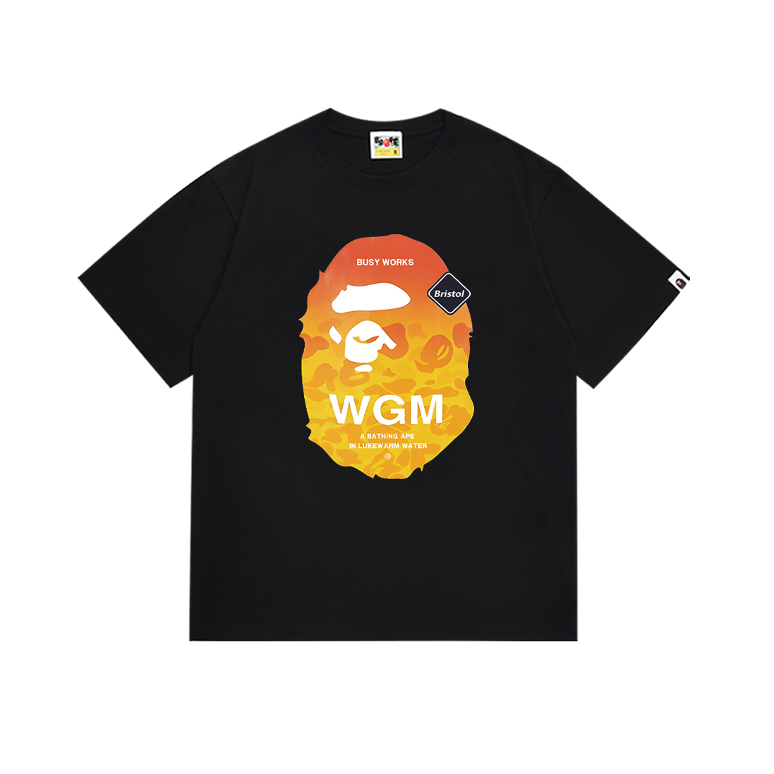 A Bathing Ape WGM Busy Works Bristol Bold Tee