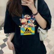 Adidas Shin Chan Black Graphic