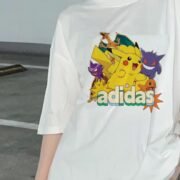 Adidas Pokemon 3 Graphic White