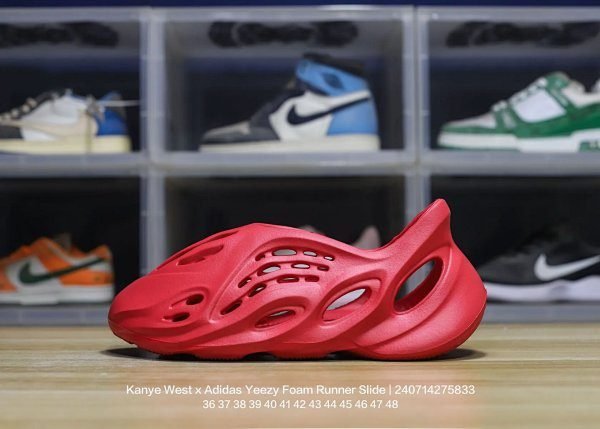 Adidas x Kanye Yeezy Foam Red Flash