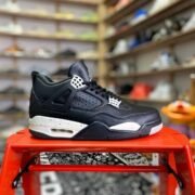 Good Air Jordan 4 Retro Black White
