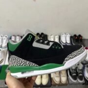 Air Jordan Retro 3 Green Distinctive Kicks