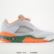 Air Jordan Retro 5 Low: Stylish Grey Kicks