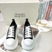 Alexander McQueen Black Platform Sneakers