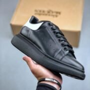 Alexander McQueen 05: Price - Drop Black Oversized Sneaker