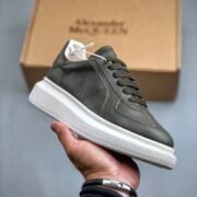 Alexander McQueen Olive Oversized Sneaker Chic