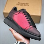 Alexander McQueen: Red Oversized Sneakers