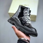 Alexander McQueen: Black Platform Boots