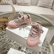 Alexander McQueen Adorable Pink Sneakers