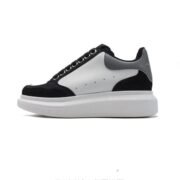 Alexander McQueen Tri-Color Black Sneakers