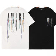 Amiri's Dripping Paint Art Tee