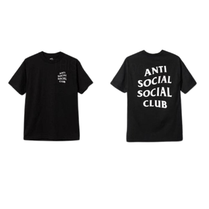 Anti Social Social Club: Graphic Black Art Tee