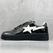 BAPE STAR Low: Black Top Sneakers