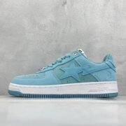 BAPE STA Low: Soft Light Blue Shoes