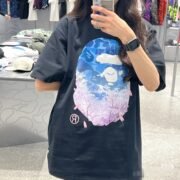 BAPE Camo Face Graphic Dark Black