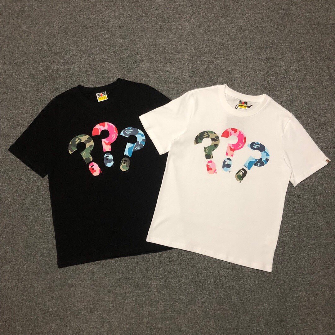 BAPE Camo Question Mark Bicolor Item