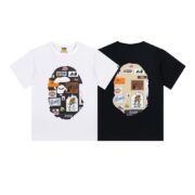 BAPE Sticker Logo Exclusive Black-White