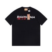 Balenciaga Gucci Logo Exclusive Black