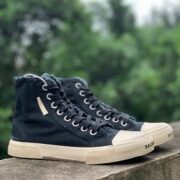 Balenciaga High-Top Navy Sneaker Charm