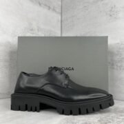 Balenciaga Black Lace - Up Footwear