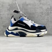 Balenciaga Triple S Blue-Black-White Mix
