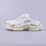 Balenciaga Triple S White Beige Chic Sneakers
