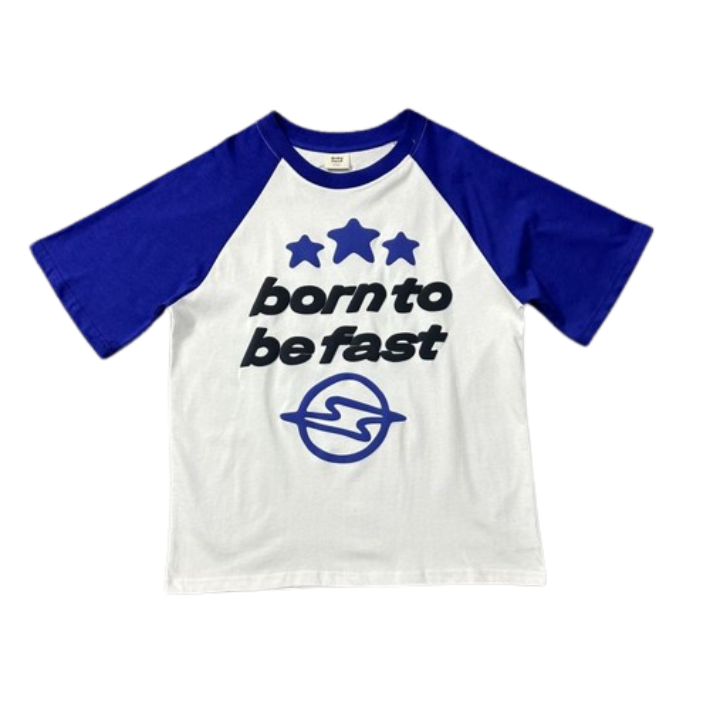 Born to Be Fast Blue T - Shirt
