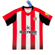 Brentford FC Red - White Home Shirt