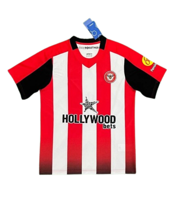 Brentford FC Red - White Home Shirt