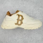 Burberry B Logo Cream Sneakers