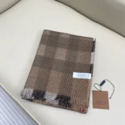 Burberry Cozy Check Cashmere Scarf