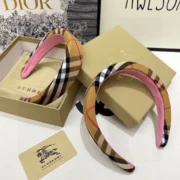 Burberry Stylish Check Pattern Headband