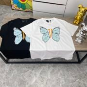 Graceful Butterfly Graphic in Black