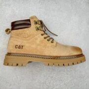 CAT Work Boots Tan - Durable Option