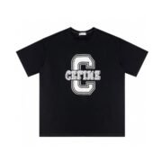CELINE C Logo - Edgy Graphic Black