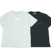 COVER Logo Print T-Shirt Grey-Black Mix